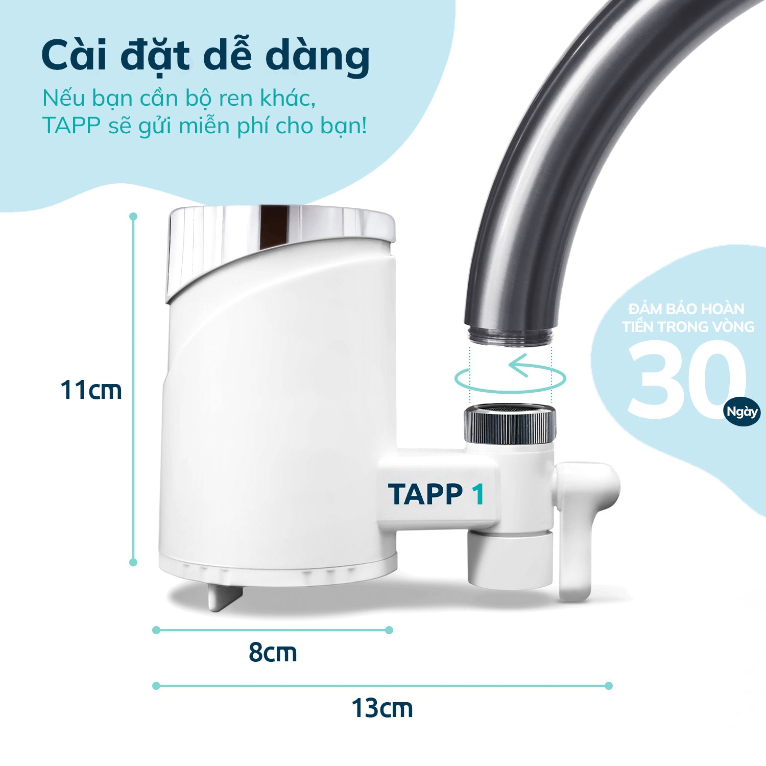 TAPP Ultra Faucet Filter