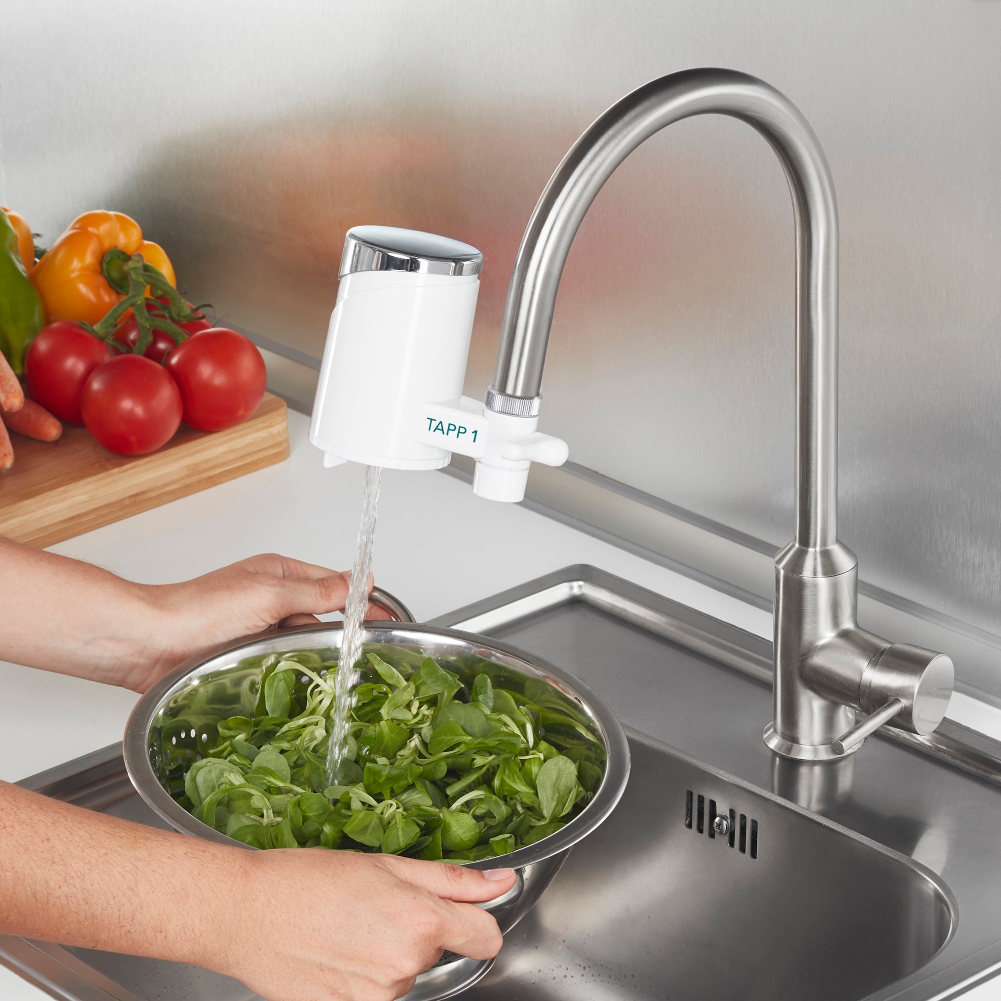 TAPP Ultra Faucet Filter:  High quality faucet water filter with advanced 5-stage filtration technology