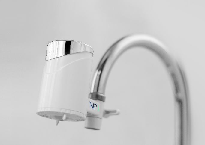 Improve water quality with the TAPP Water faucet water filter