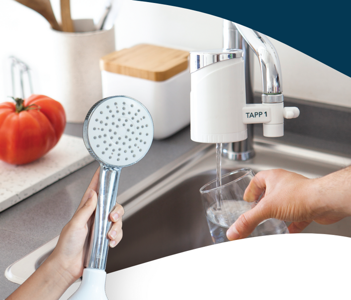 TAPP Water: High quality faucet water filter product using Swedish technology